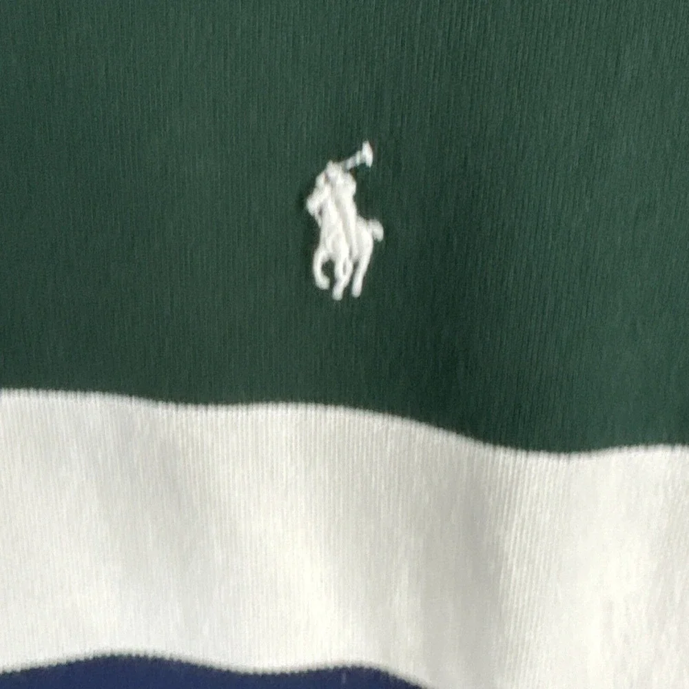 Polo Ralph Lauren Shirt Mens XL Custom‎ Slim Fit Short Sleeve Polo Rugby Green